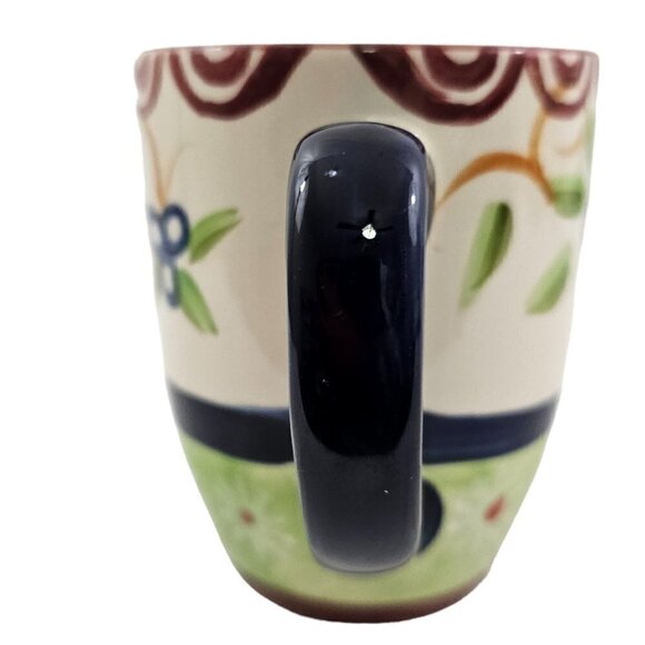 Pfaltzgraff SOMMERSBY Hand Painted Ceramic Coffee Tea Mugs Cups – Set of 2 - Picture 11 of 16